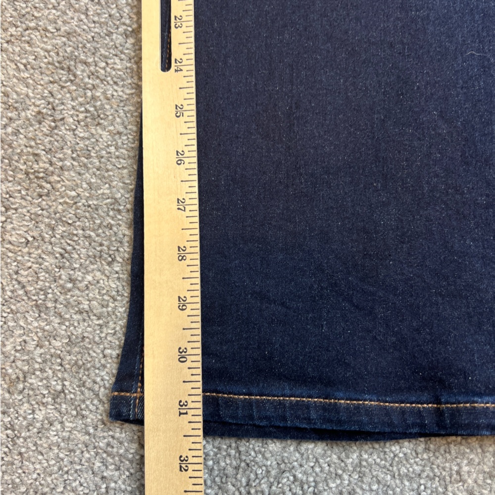 Ann Taylor curvy boot cut jeans womens 6 dark wash mid rise curvy boot denim - Picture 11 of 15